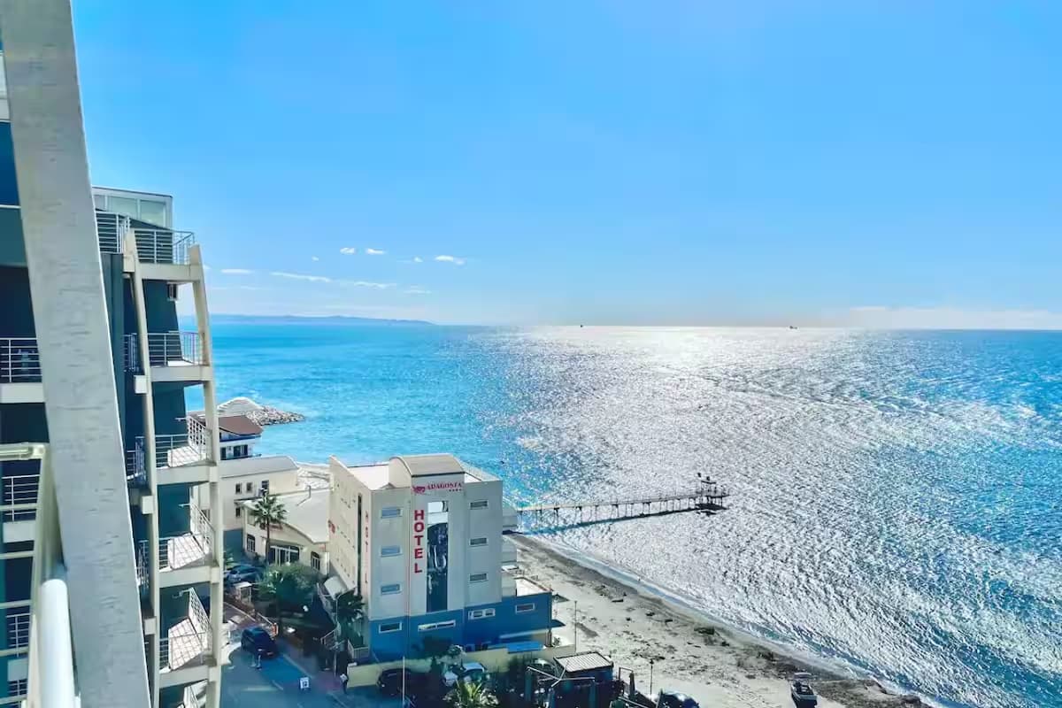 Durres is renowned for its 10 kilometers of golden sandy beaches, which are perfect for stress-free lounging. City Beach is centrally located and easily accessible, though it may get crowded during peak hours. For a quieter experience, Currilave Beach, about 20 minutes away by taxi or bus, offers clean waters and fewer visitors.